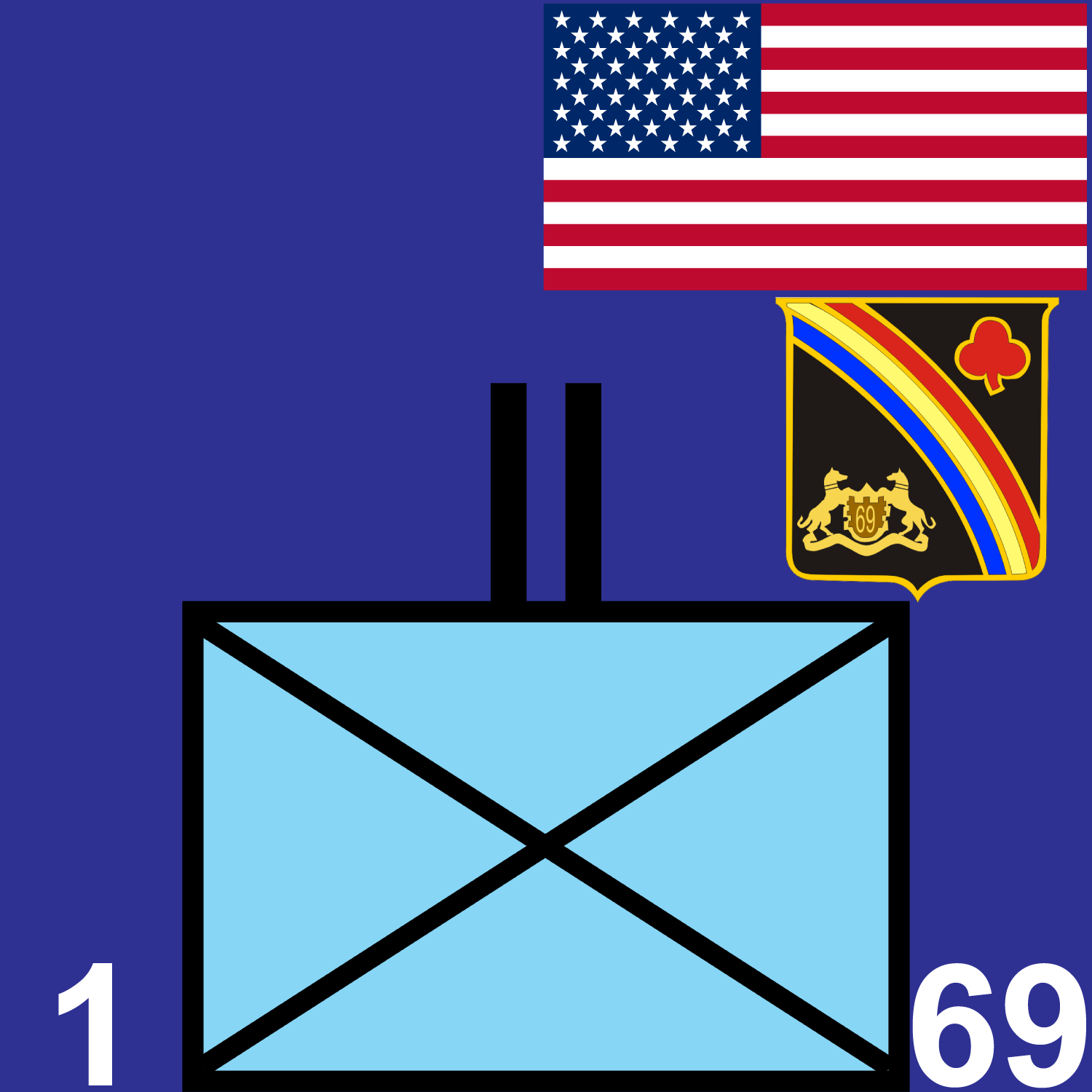 1st Battalion, 69th Infantry Regiment icon